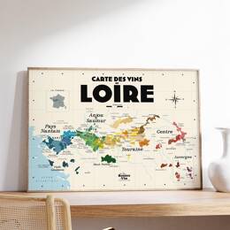 Carte des vins de Loire