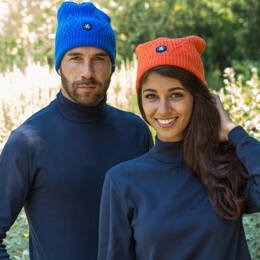 Bonnet coloris Bleu - ref. ALIL - marque BLANC BONNET