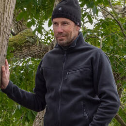 Bonnet coloris Noir uni - ref. ARAND - marque BLANC BONNET