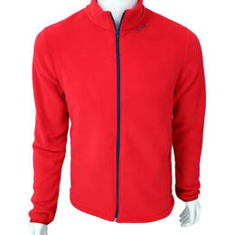 polaire homme manches longues ZONER rouge
