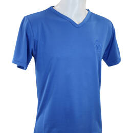 t-shirt homme manches courtes ZATEL bleu roi