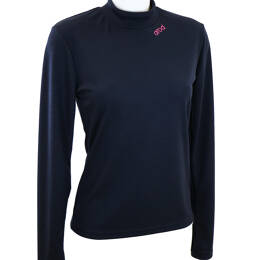 T-shirt femme manches longues WOOL Marine