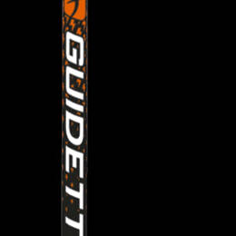 bâtons rando trekking GUIDETTI AFLASH Flash Alu-Carbon EL Conique Noir Orange