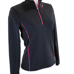 t-shirt femme manches longues WINTER éclipse fuchsia