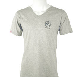 NOUVEAU t-shirt homme ZAKA gris Milleraies en 100% Coton Bio
