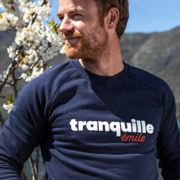 Tranquille Emile bleu