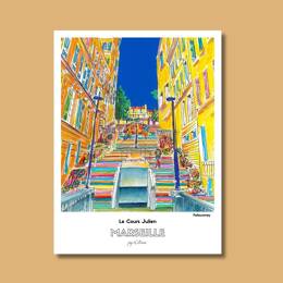 Affiche -  Le Cours Julien - FafaComey