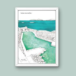 Affiche - Vallon des Auffes - Marie Poli