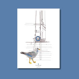 Carte postale - Le Goeland - Marion Giraudot