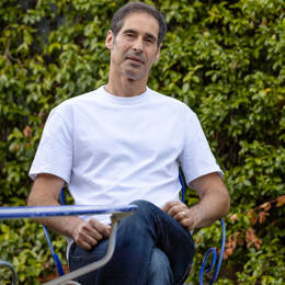 T-shirt Homme Blanc Col Rond en 100% Coton Bio - Augustin