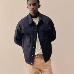 Veste Benjamin Jeans Brut Bleu