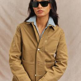 Veste de travail Juliette camel
