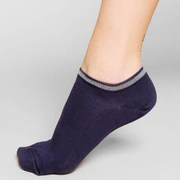 Socquettes Coton Bio Dani Bleues
