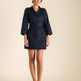 Robe portefeuille courte YASMIN