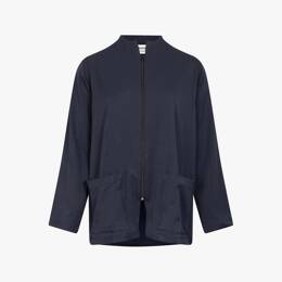 Veste Carrée Gabardine Marine