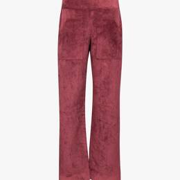 Pantalon Italien Long Velours Grosses Côtes Bordeaux