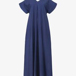 Robe W Bleu De Chine