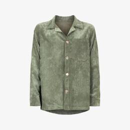 Surchemise Velours Grosse Côtes Kaki