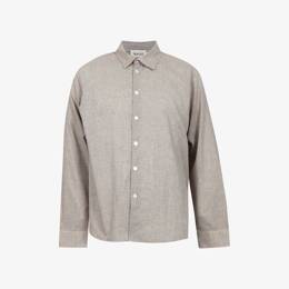 Chemise Relax Checks Marron