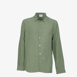 Chemise Relax Lin & Viscose Vert Sauge
