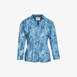 Chemise Liberty "Harper City" Blue