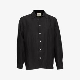 Chemise Relax Lin & Viscose Noir