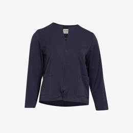 Veste Chacha Zip Gabardine Marine