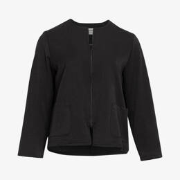 Veste Chacha Zip Gabardine Noire