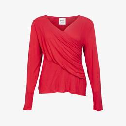 Cache-Coeur Bambou Rouge Rubis
