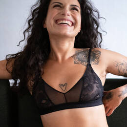 Brassière Le Crush - Noir Shadow