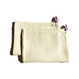 Lot de 2 essuie-mains en lin bio MIF