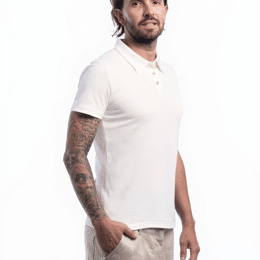 Homme | Polo | blanc écru