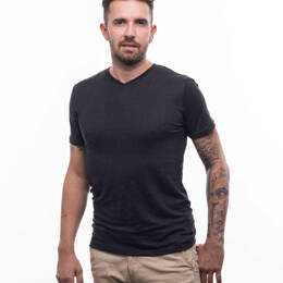 Homme | Col V | noir