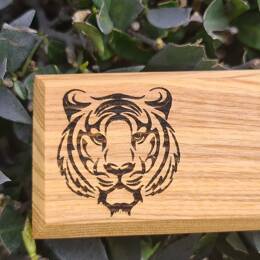 Digraphe deux prénoms gravés