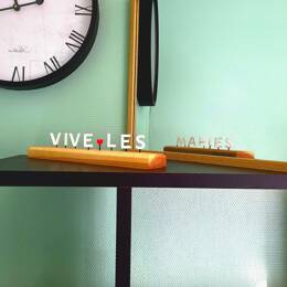 Déco illusion d'optique Vive les Mariés