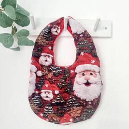 Bavoir Bébé - Noël - Père Noël - Édition Limitée