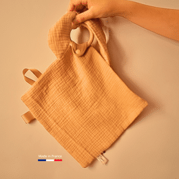 Doudou Lapin Personnalisable | Lange Ocre