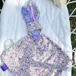 Doudou d'éveil - Lilas Petites Fleurs