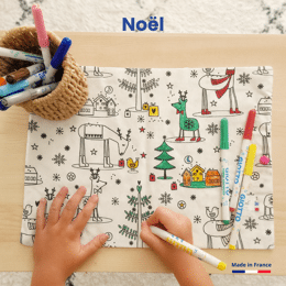 Set à colorier lavable | Noël