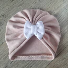 Turban bonnet nœud buns ou simple en tissu maille 100% coton - Oeko-Tex