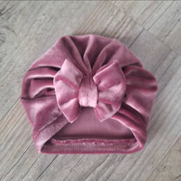 Turban nœud ou buns tissus minky extensible doux et chaud 10 couleurs