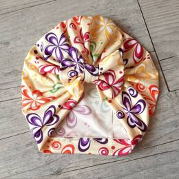 EDITION LIMITÉE Turban bonnet de Bain noeud, simple ou buns en tissu maillot de bain 3 couleurs