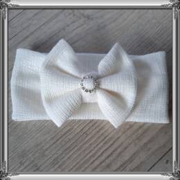 Bandeau noeud bijoux rond