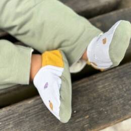Chaussons souples bébé Fruits