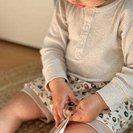 Short Jersey Léopard