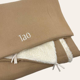 Couverture personnalisée / Coton bio