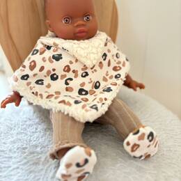 Box Mini Pote Léopard - Vêtement Poupée