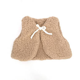 Gilet sans manches Sherpa Beige