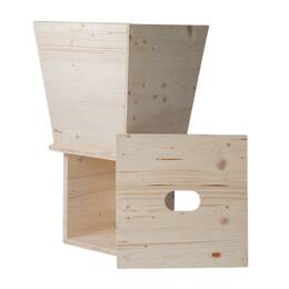 Lombricomposteur en flux continu 40 L + vers