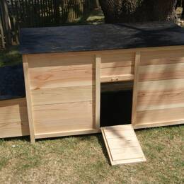 Poulailler bois 3 à 5 poules fabriqué en France